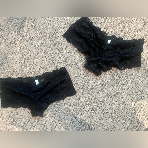 2 LACE BOYSHORTS NEW - Picture 1 of 3